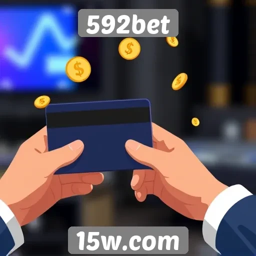 Transações financeiras e métodos de pagamento no 592bet