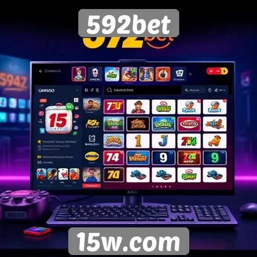 Interface e usabilidade da plataforma 592bet